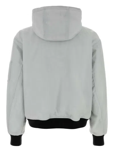 Refrigiwear Ice Nylon Corby Bomber Jacket In White