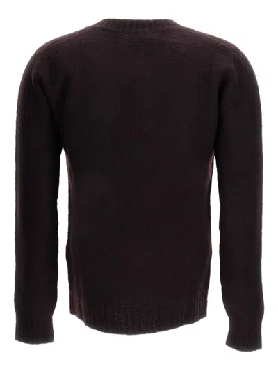 Drumohr Wool Sweater In Black
