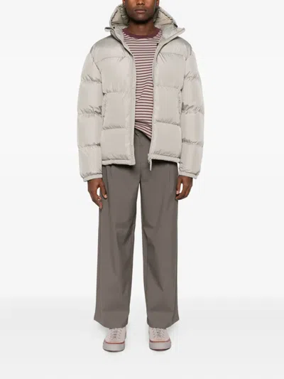 Hiking Patrol Element Hooded Padded Jacket In Neutral