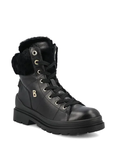 Bogner St. Moritz Leather Boots In Black