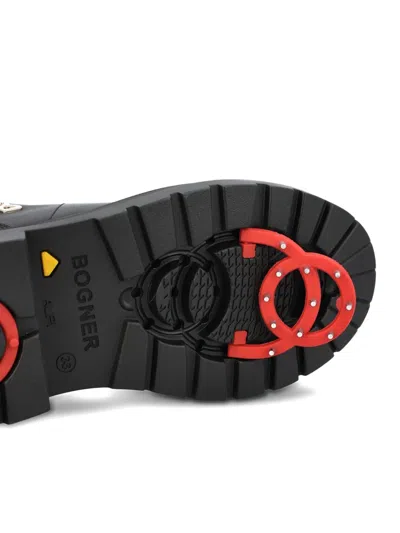 Bogner St. Moritz Leather Boots In Black