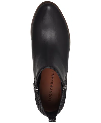 Lucky Brand Women's Basel Ankle Booties In Black