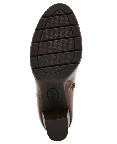 Anne Klein Women's Rumor Round Toe Booties In Brown