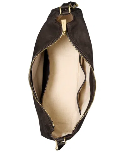 Michael Kors Md Tz Conv Shoulder Bag In Brown