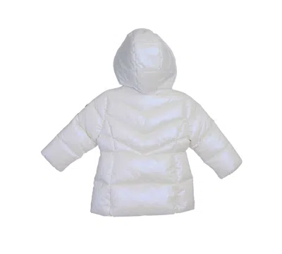 Michael Kors Baby Girls Stadium Novelty Jacket In White