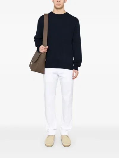 Jacob Cohen White Tailored Fit Jeans With Classic Five-pocket Design In White