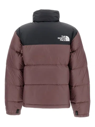 The North Face 1996 Retro Nuptse Jacket Khumbu Climbing School White Dune Nylon Coats Brown In Multi