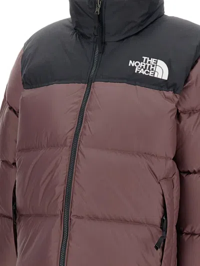 The North Face 1996 Retro Nuptse Jacket Khumbu Climbing School White Dune Nylon Coats Brown In Multi