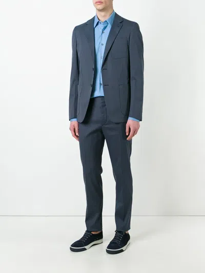 Prada Two-button Blazer In Blue