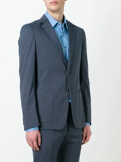 Prada Two-button Blazer In Blue