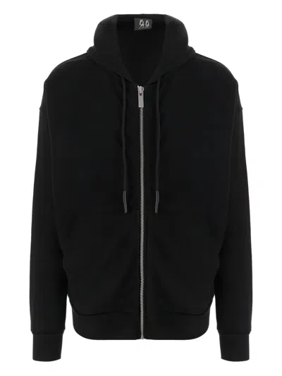 44 Label Group Cotton Sweatshirt With Logo In Black