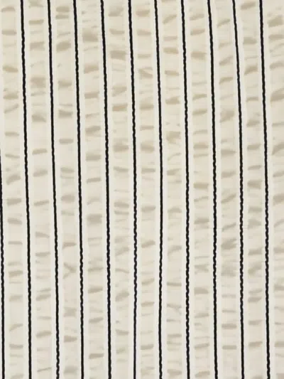 Orlebar Brown Bulldog Stripe Swim Shorts In Neutral