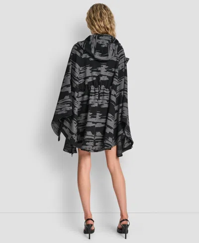 Dkny Women's Cape Sleeve Sweater In Black