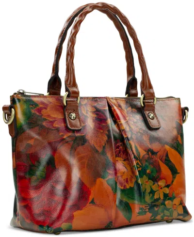 Patricia Nash Zora Top Handle Medium Crossbody Bag In Multi