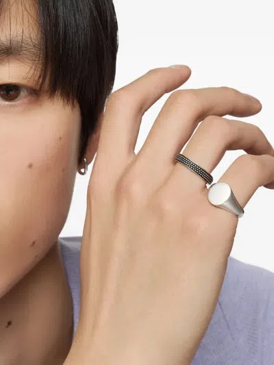 Tous Engraved Ring In Metallic