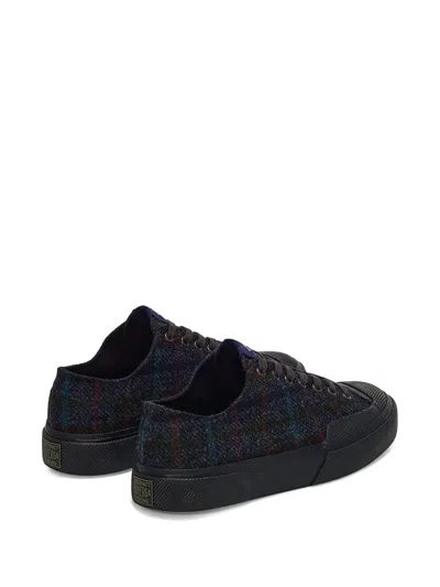 Superga Wool Patchwork Sneakers In Multi