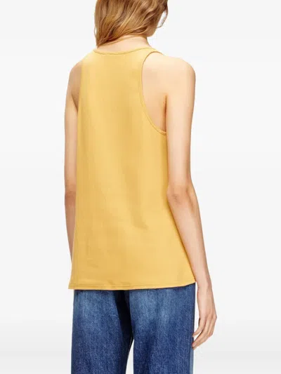 Diesel T-ipsya-lkds Top In Yellow