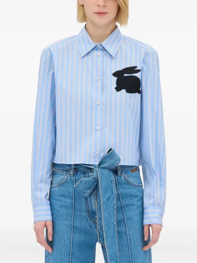 APPLIQUÉ STRIPED SHIRT