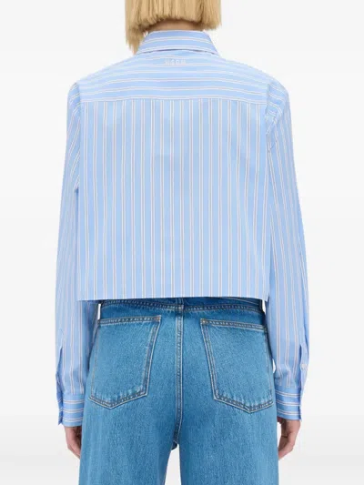 APPLIQUÉ STRIPED SHIRT