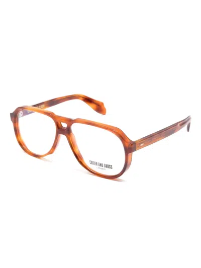 Cutler And Gross 9782-02 Havana Honey In Brown