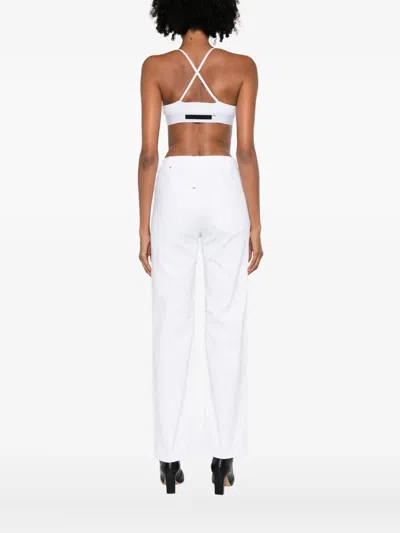 Medeea Logo Bra In White