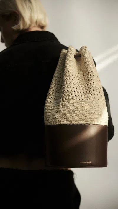 Janessa Leone Beca Backpack In Brown