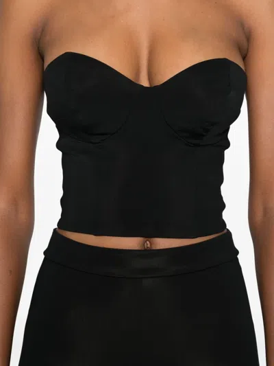 Medeea Second Skin Corset In Black