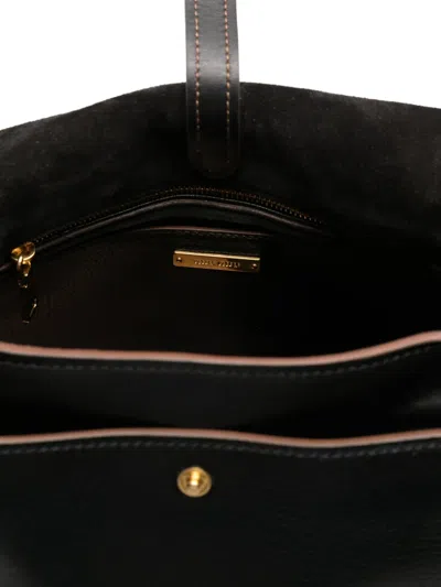 Miu Miu Dahlia Shoulder Bag In Black