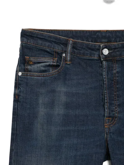 WHISKERING-EFFECT JEANS