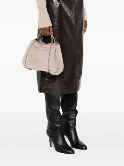 Max Mara Marine Bag Extra Small In Neutral