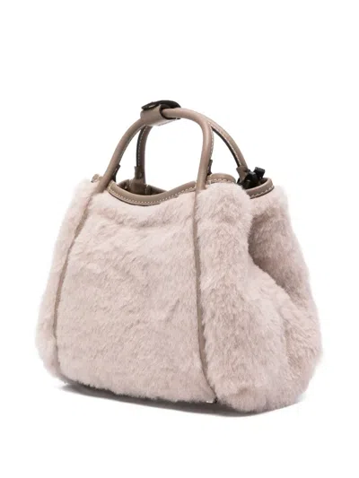 Max Mara Marine Bag Extra Small In Neutral