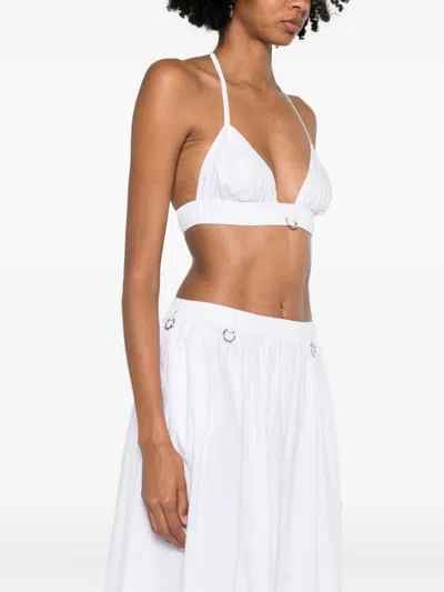 Medeea Cotton Bra In White