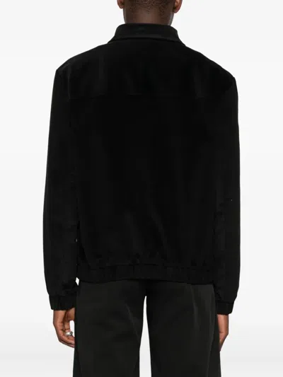 Medeea Zip-up Bomber Jacket In Black
