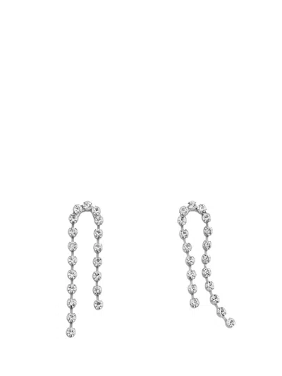 Forte Forte Crystal Drop Earrings In Metallic