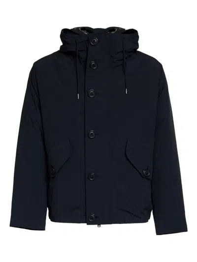 C.p. Company Micro-m Recycled Medium Jacket In Blue