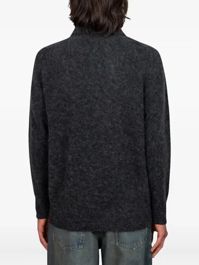 Another Aspect Wool Sweater In Gray