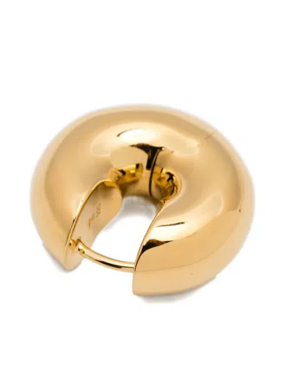 Tom Wood Sphere Hoop Earrings In Gold