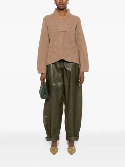 Beyou Cashmere Sweater In Brown