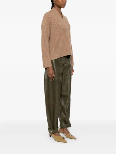 Beyou Cashmere Sweater In Brown