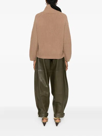 Beyou Cashmere Sweater In Brown