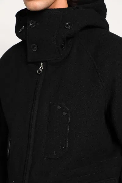 C.p. Company Sweatpants Cargo Pant In Diagonal Raised Fleece Clothing In Black