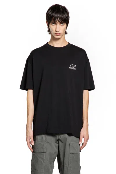 C.p. Company T-shirt In Jersey In Black