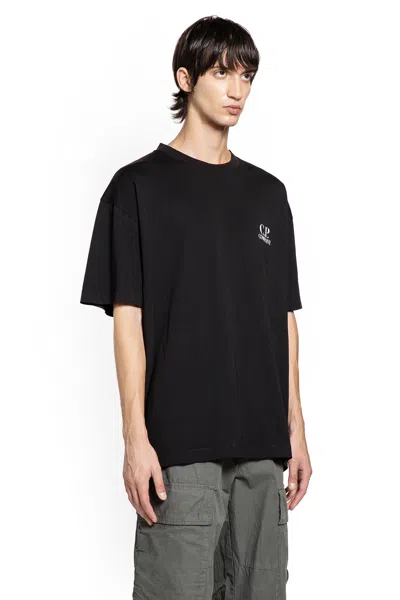 C.p. Company T-shirt In Jersey In Black