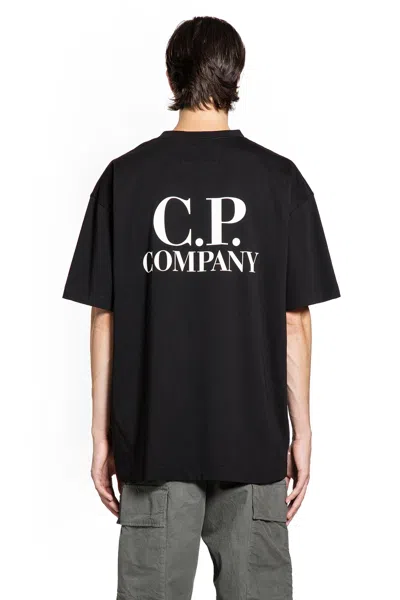 C.p. Company T-shirt In Jersey In Black