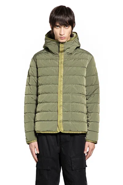 C.p. Company Man Green Jackets In Green