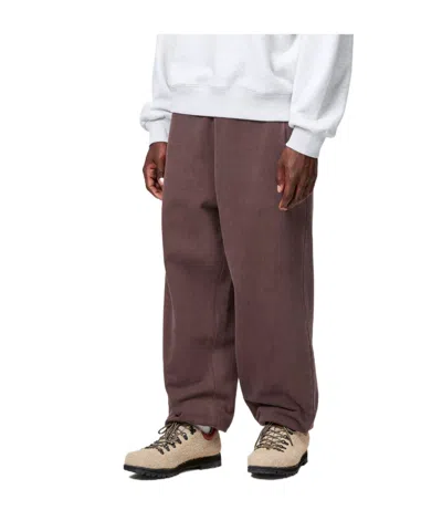 Carhartt Patch Pocket Track Pants In Brown