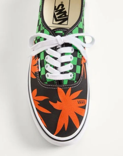 Valentino X Vans Men's Tess St Vlogo Tropical Canvas Low-top Sneakers In Multi