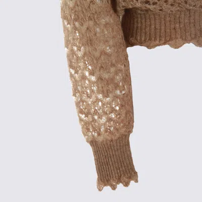 Twinset Sweaters Moonlight In Neutral