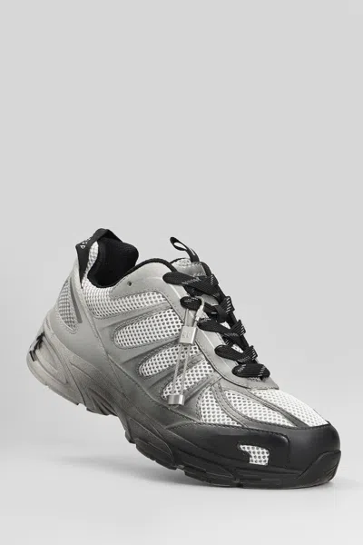 44 Label Group Dragger Sneakers In Grey Polyester In Gray