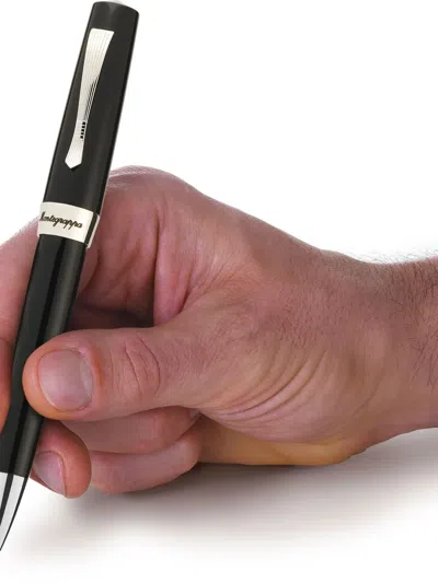 Montegrappa Logo-engraved Pen In Black